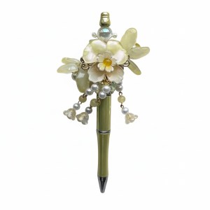 Sunpetal Charm, gele bloemenpen, cadeau voor haar