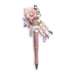 Pink Grace, roze bloemenpen, cadeau voor haar