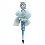 BlueBell Dream Charm, blauwe bloem met yumo gummy bear, cadeau voor haar