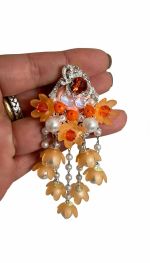 bloemen oranje met hangers