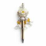 Sunny Bloom, gele bloemenpen, cadeau voor haar