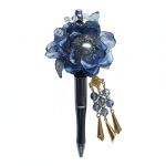 Midnight Sapphire Luxe Bloemenpen, navy blue bloemenpen, cadeau voor haar