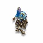 Mini SP Broche Blauwe Draak