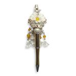 Sunny Bloom, gele bloemenpen, cadeau voor haar