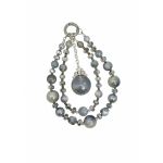 keychain zilver met kasteelkraal